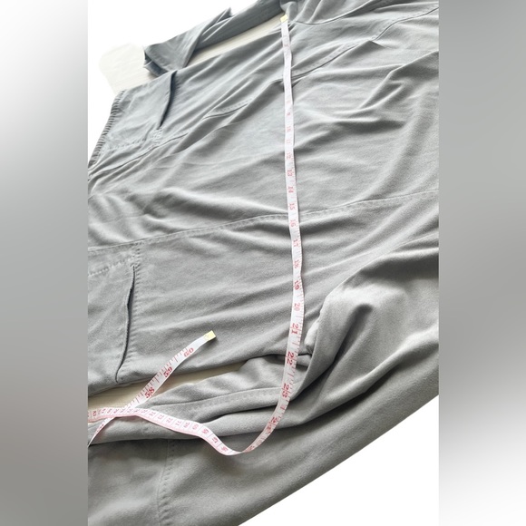 Grey Faux Suede Soft Open Cardigan - Picture 10 of 12